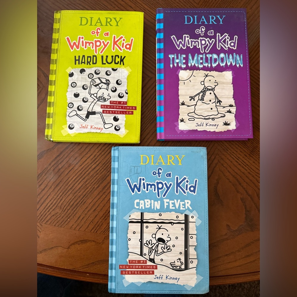 Diary of Wimpy Kid- Hardcover Books